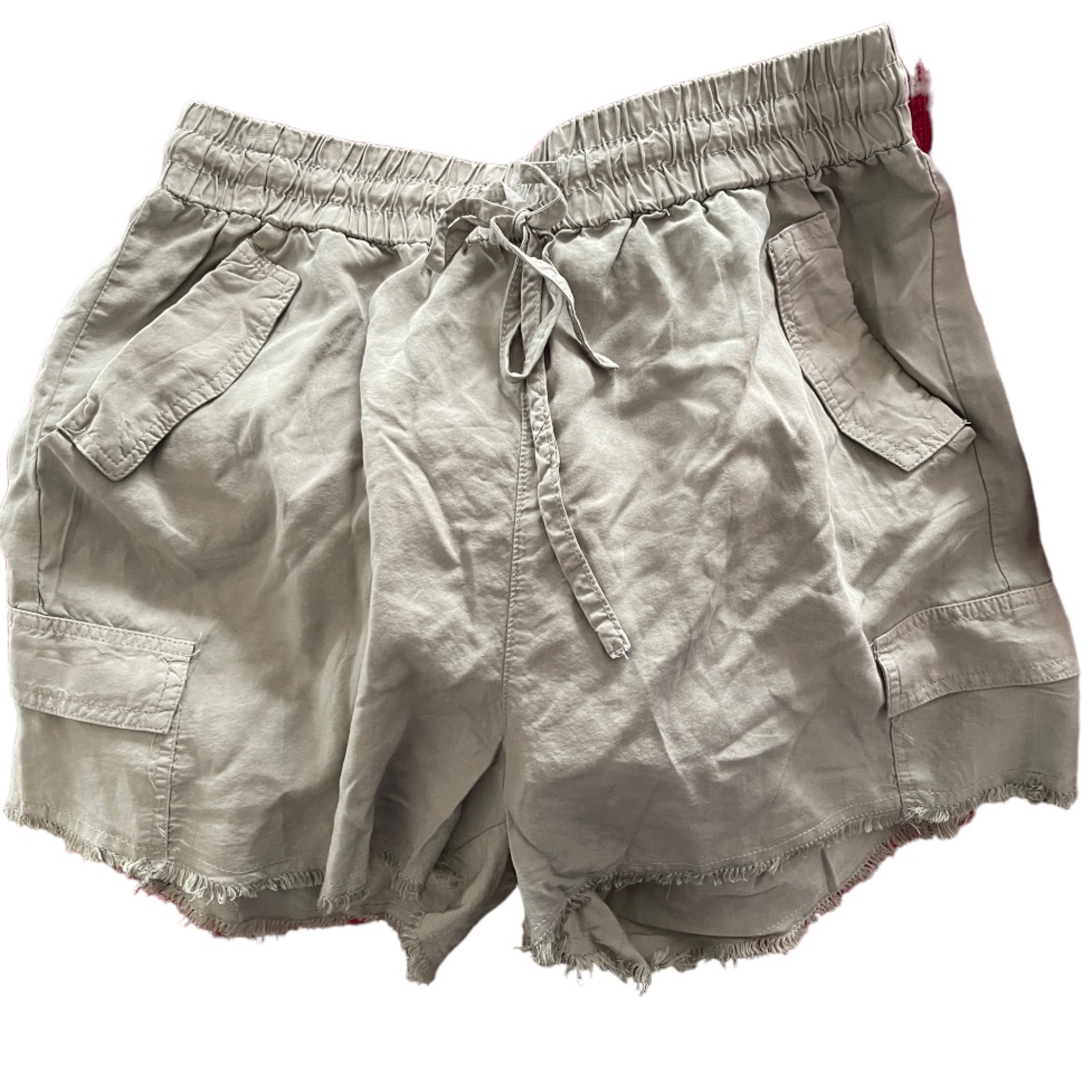 Thread & Supply Nwt Tencel Drawstring Shorts Elastic Waist L — image 2 of 8